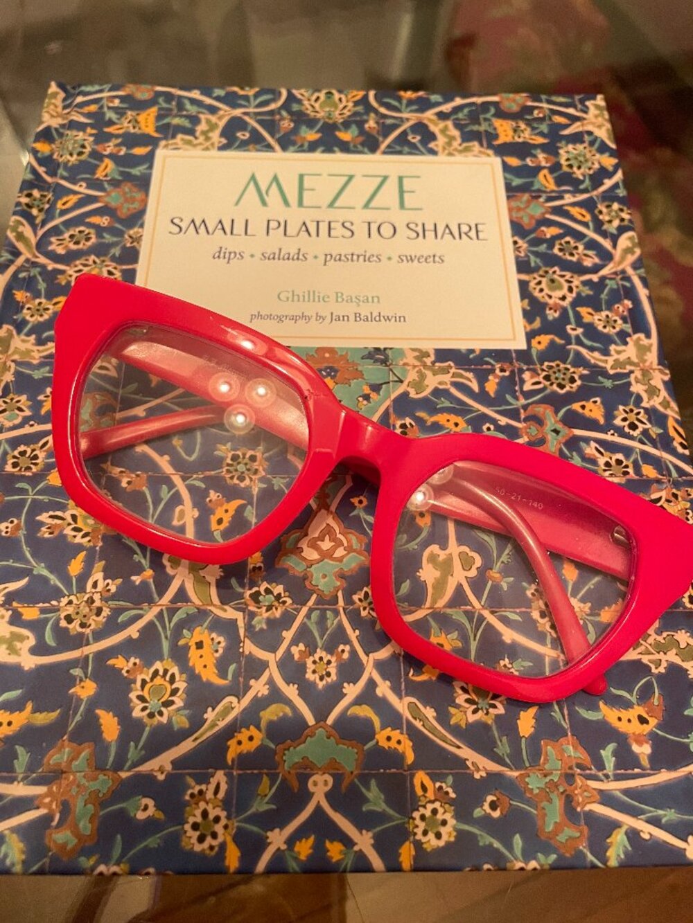 Anthropologie Red Cat Eye Reading Glasses 1.5